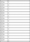 Schlaufenetiketten TF15r7 (210x19 mm)